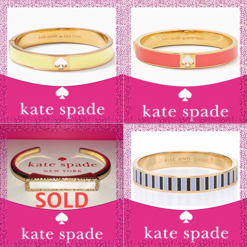 Take 40% Off 3 Kate Spade ♠️ Bracelets NWTs